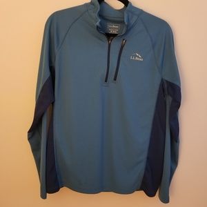 🔥 L.L.Bean 3/4 Zip Active Shirt